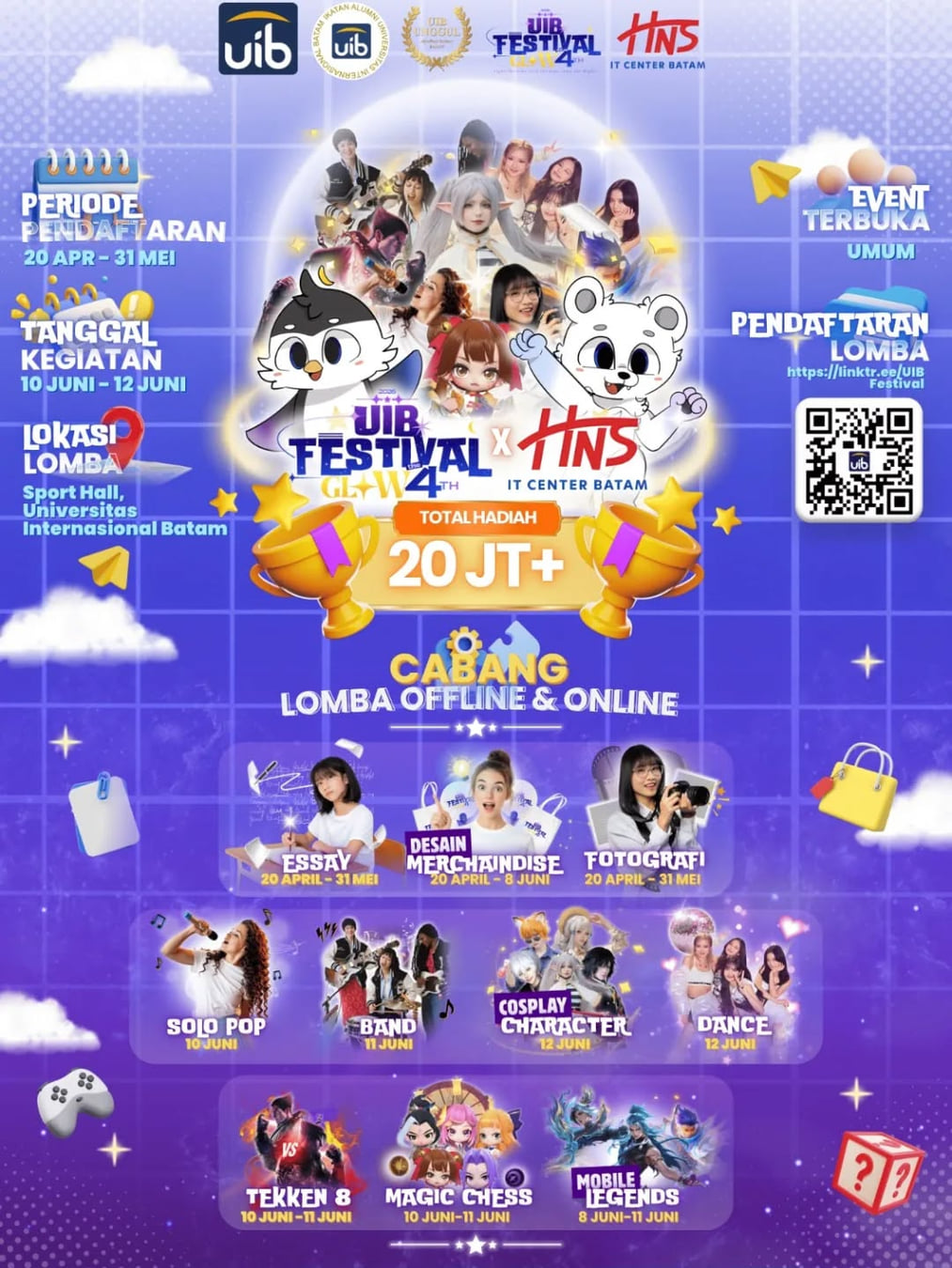 UIB Festival GLOW 4th - Poster 2