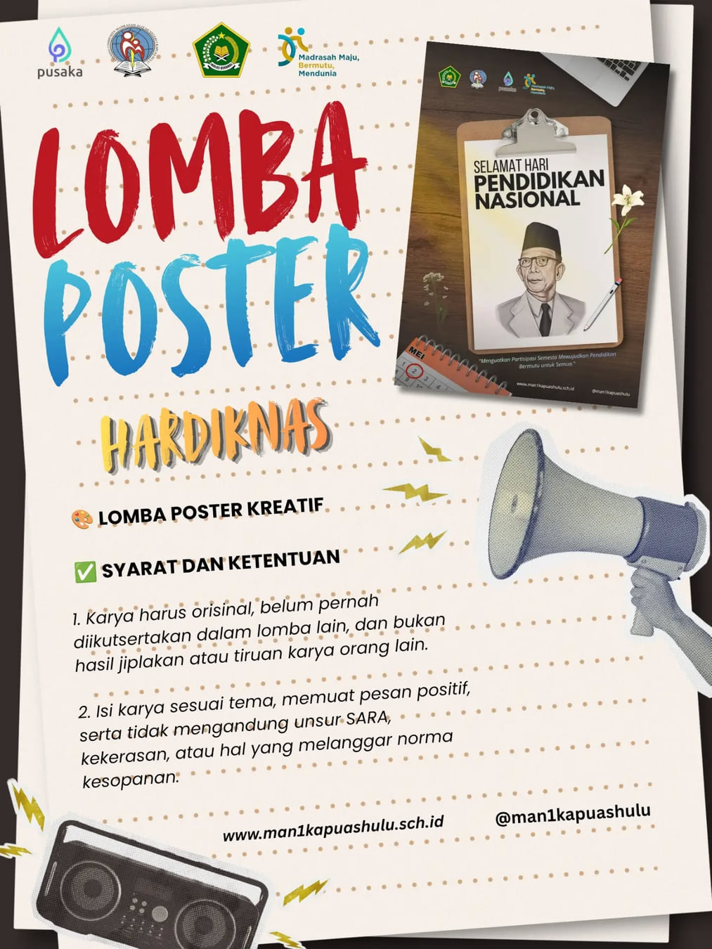 Lomba Desain Poster Hardiknas - Poster 2