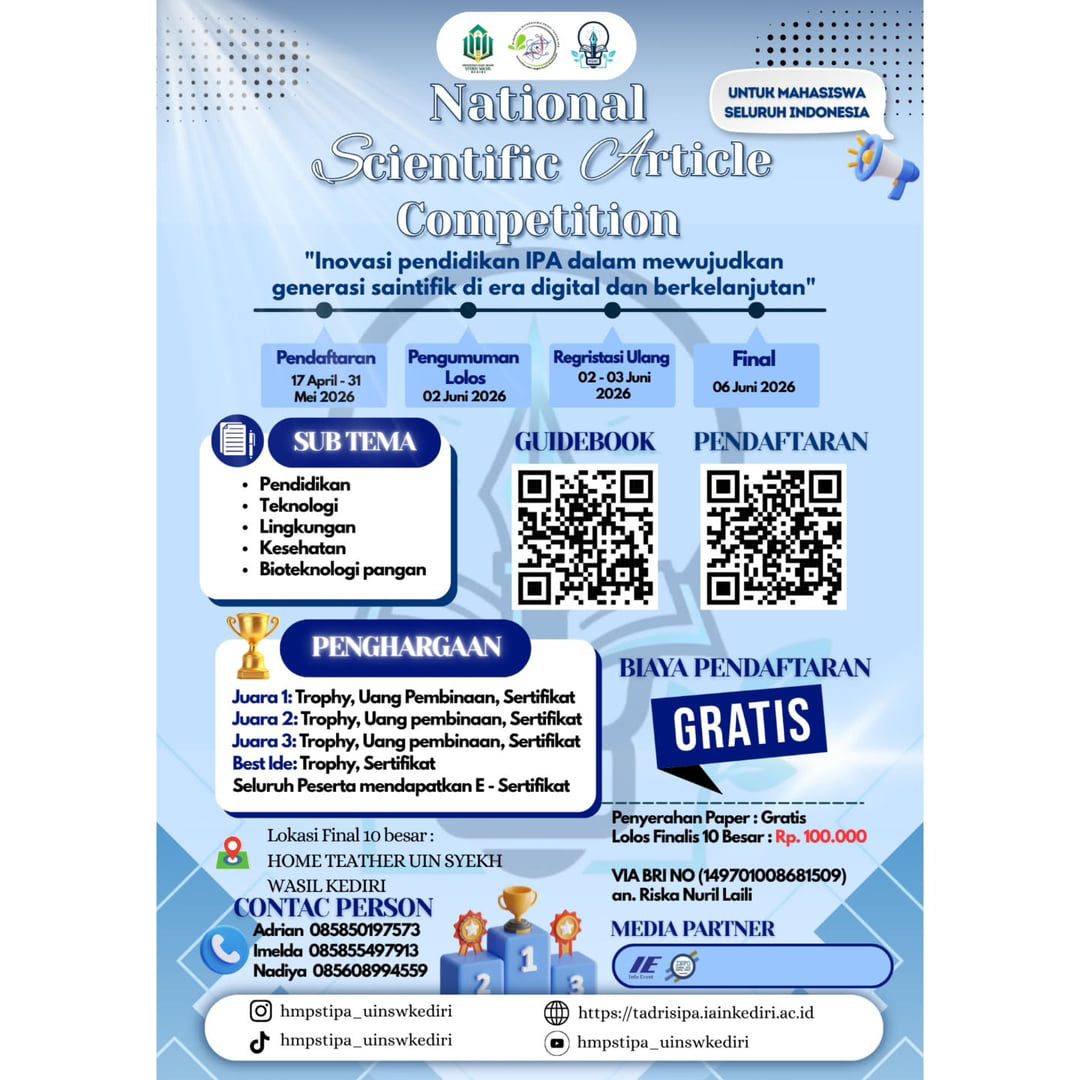 National Scientific Article Competition 2026 - Poster 2
