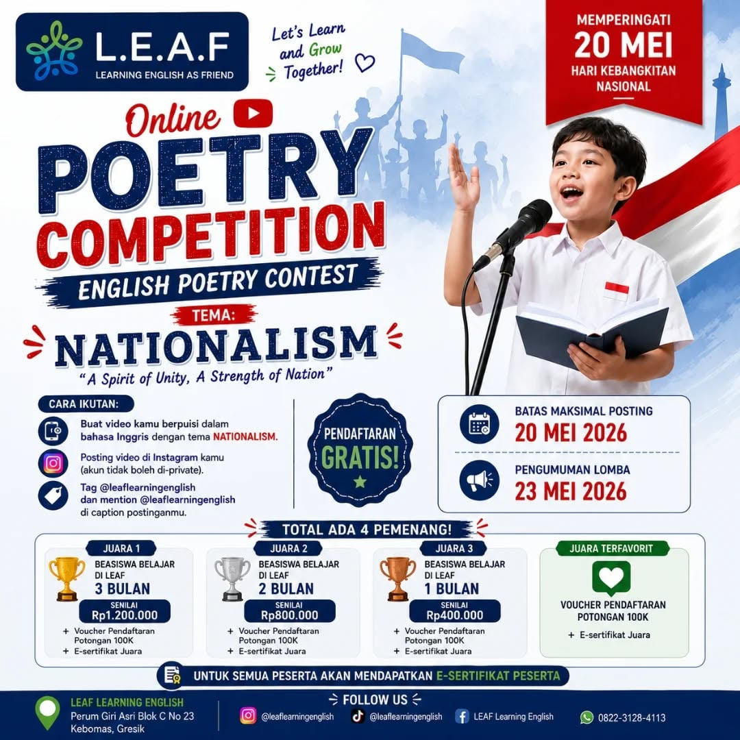 Online Poetry Competition 2026 - Poster 2
