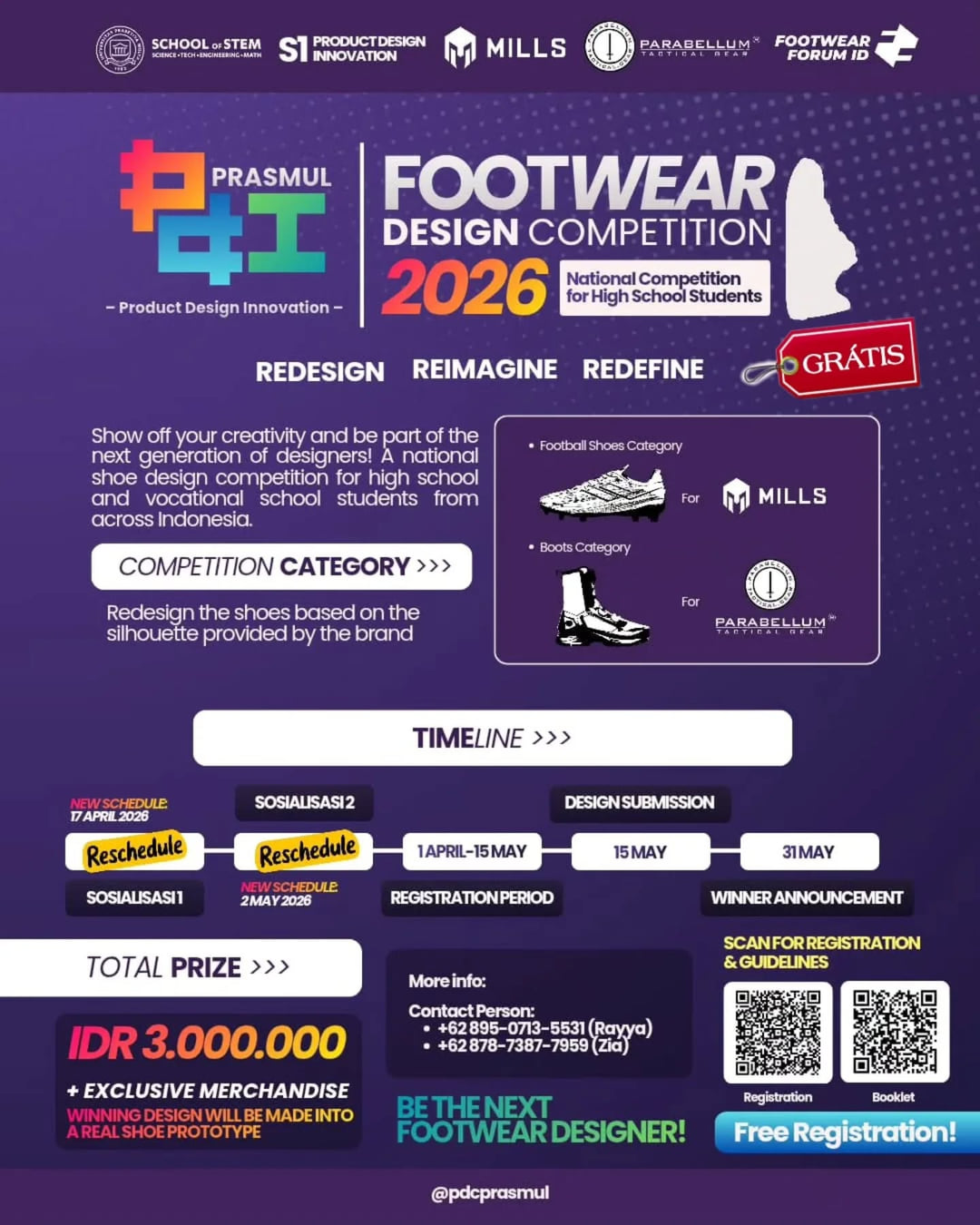 THE BIGGEST FOOTWEAR DESIGN COMPETITION - Poster 2