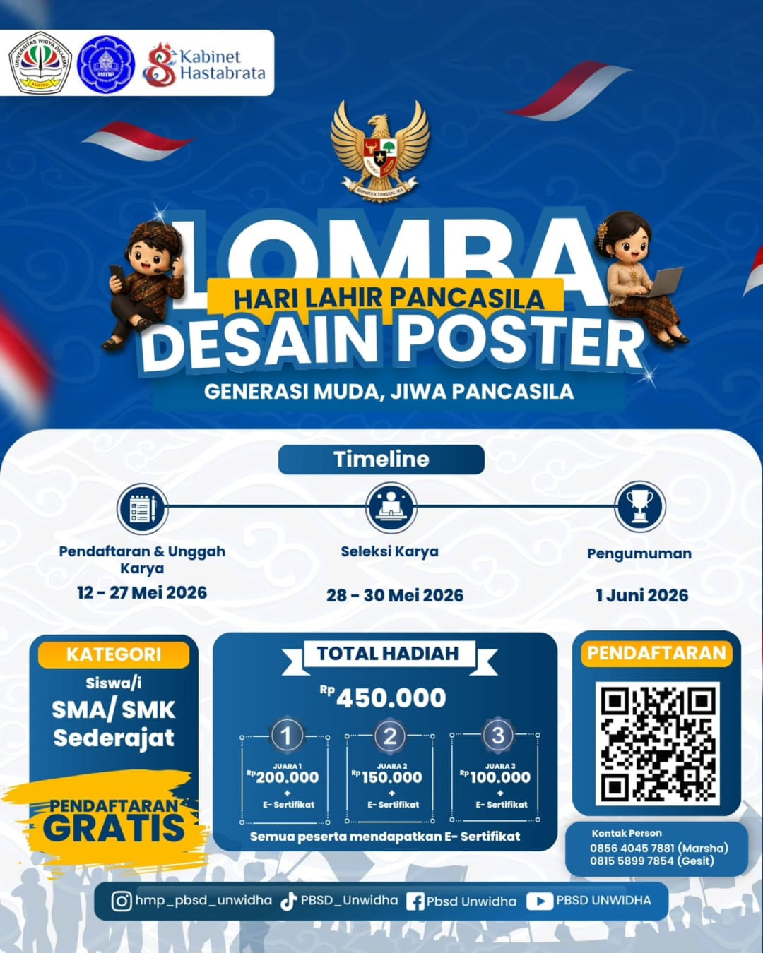 LOMBA DESAIN POSTER HARI LAHIR PANCASILA 2026 - Poster 2