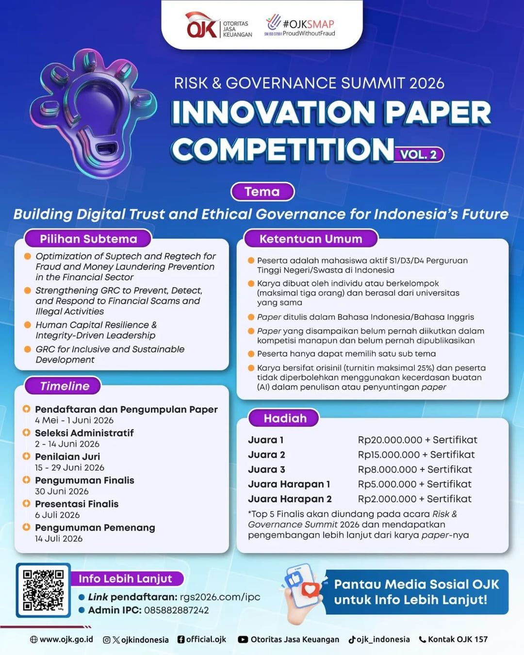 Innovation Paper Competition (IPC) Vol. 2 - Poster 2
