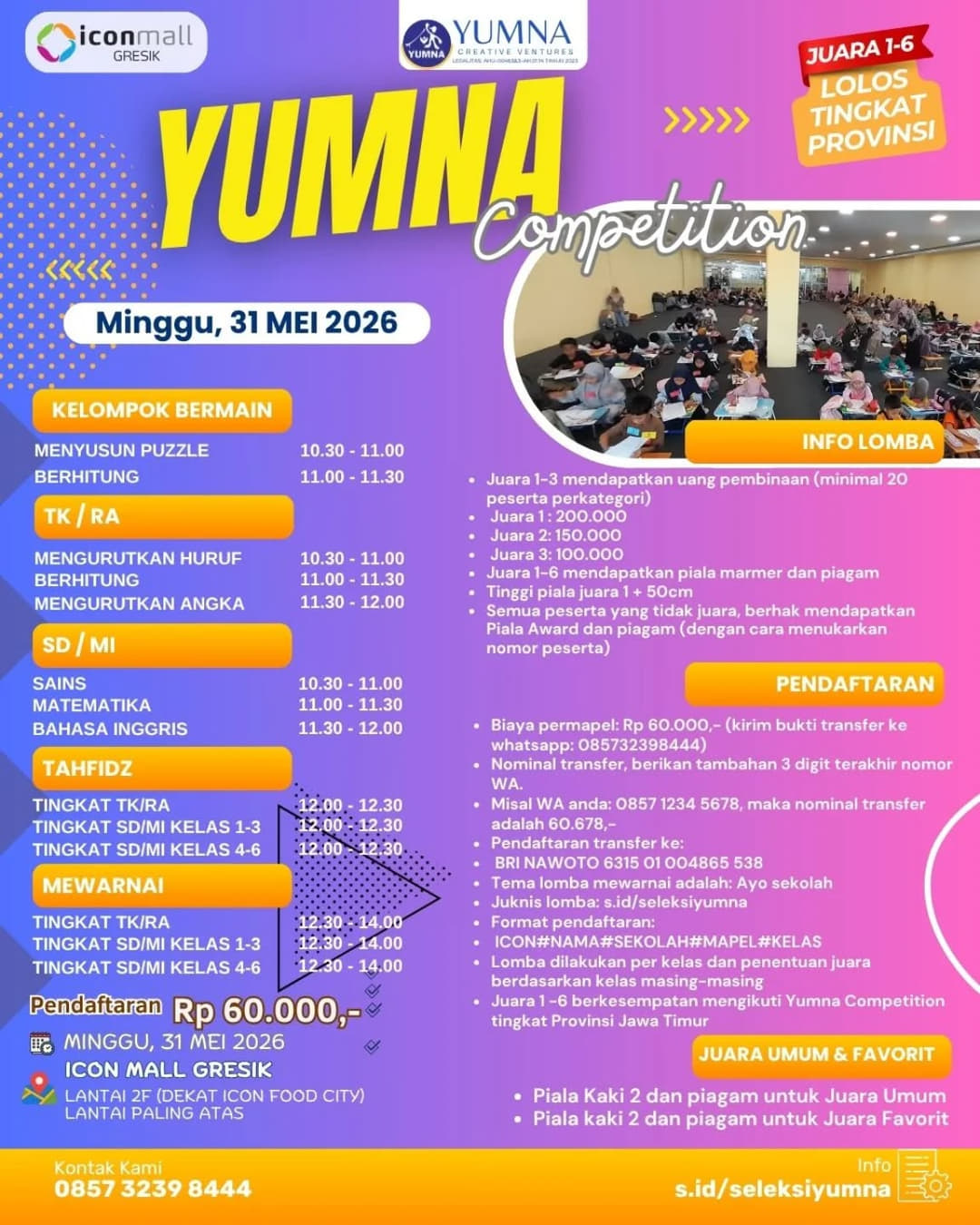 Yumna Competition 2026 - Poster 2