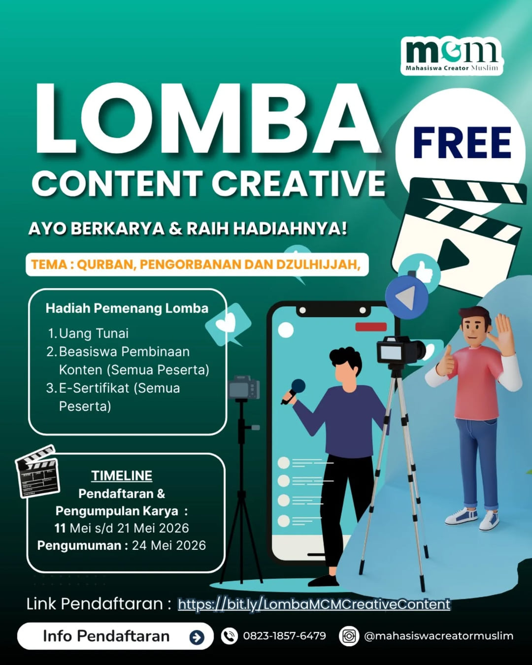 LOMBA CONTENT CREATIVE MCM - Poster 2